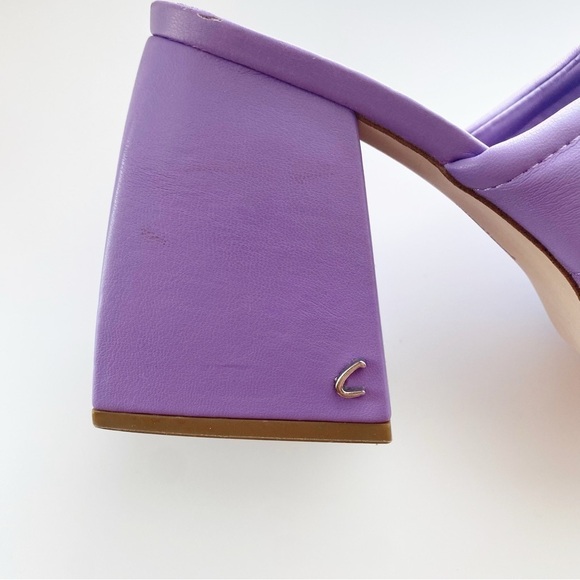 CIRCUS By Sam Edelman Marlie Lavender Puffer Chunky Platform Mules NEW - Picture 8 of 11